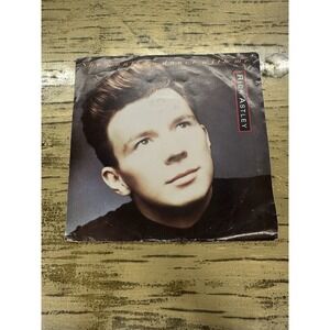 Rick Astley She Wants to Dance With Me 7 Inch Vinyl 1988 RCA